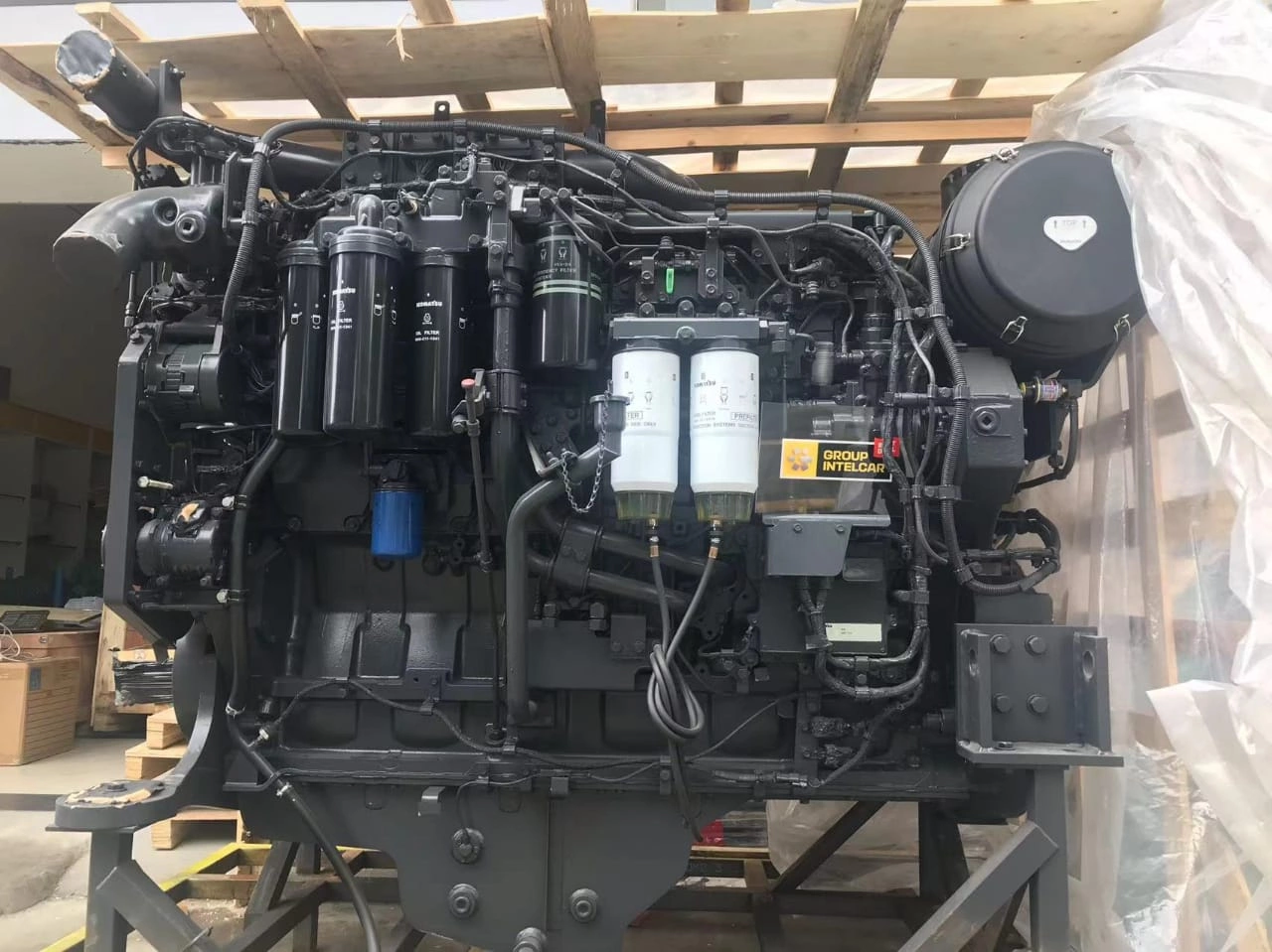 Двигатель Komatsu SAA6D170E-5 для экскаватора Komatsu PC1250-8